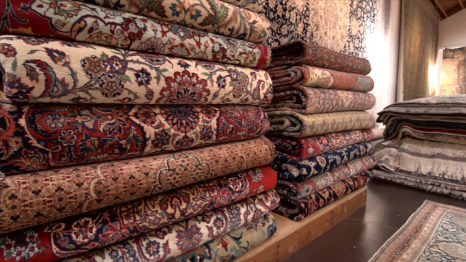 A glance at some Oriental rugs and the people who sell them