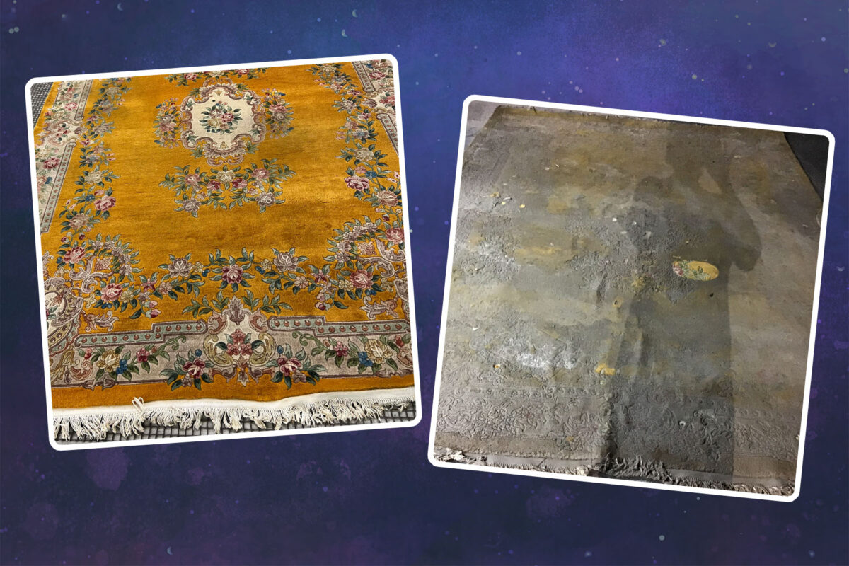 How Oriental Rug Salon Saved a HurricaneDamaged Rug Oriental Rug Salon